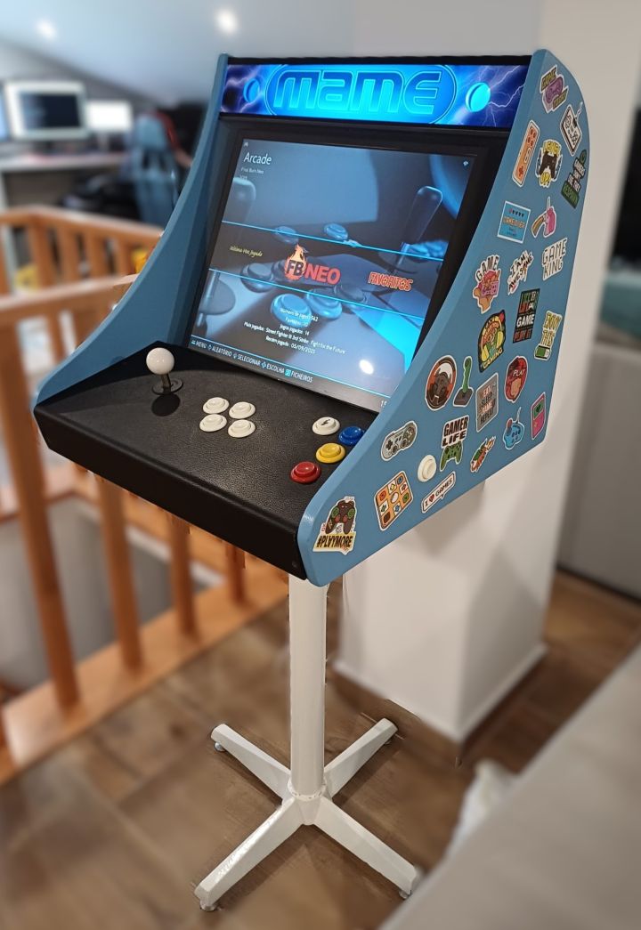 Finished Bartop Arcade Cabinet